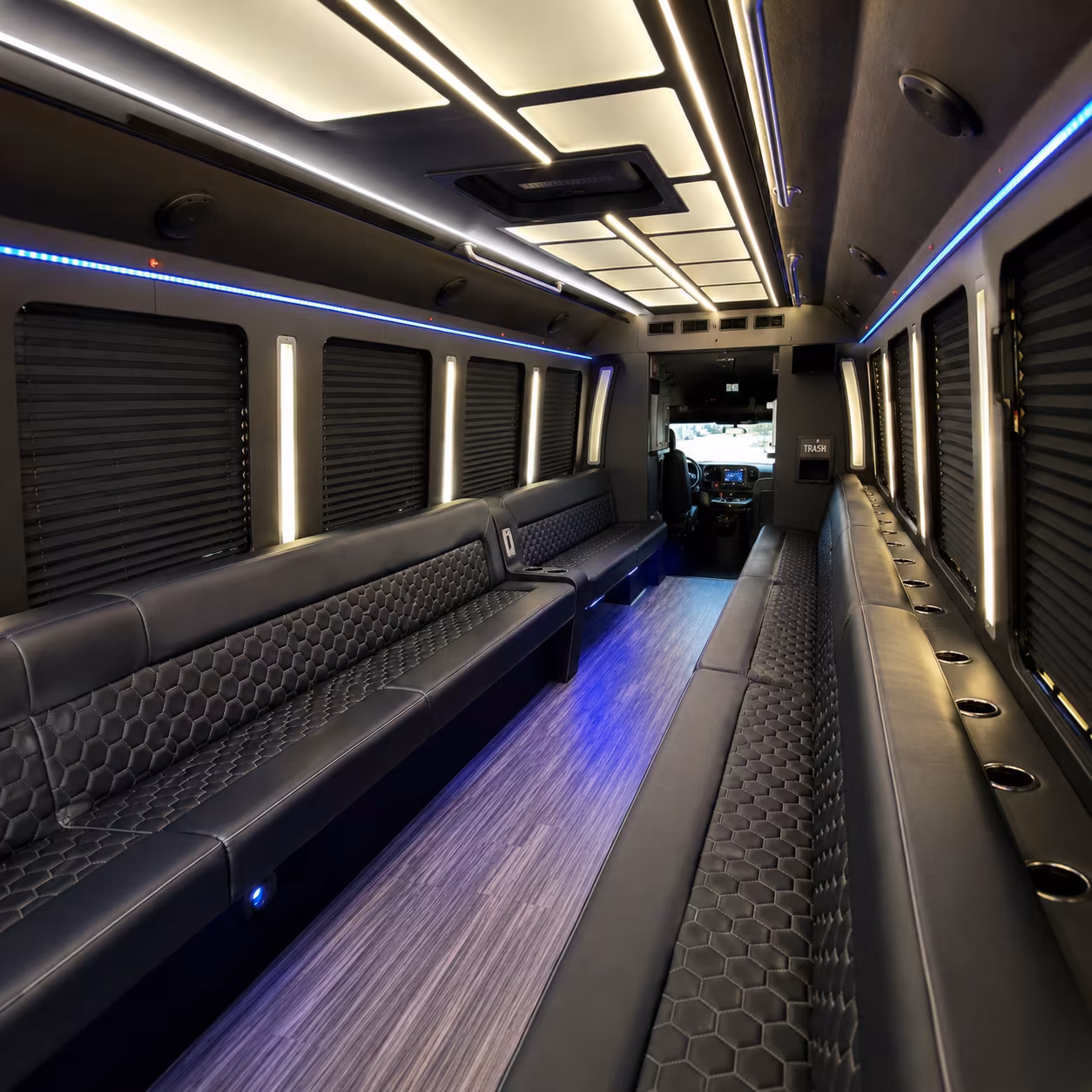 comfortable bus rentals for multi day raleigh bachelor and bachelorette weekends