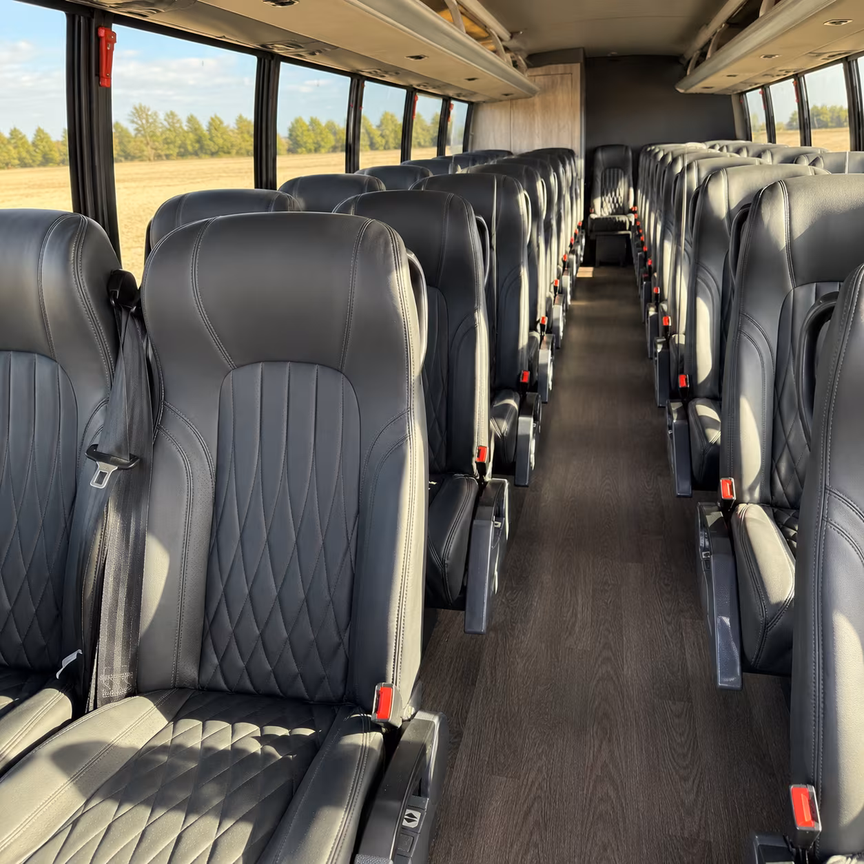 minibuses and sprinter vans for smaller raleigh wedding groups