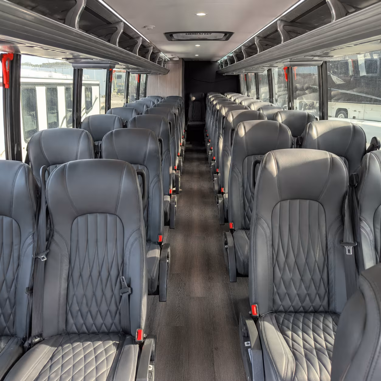 raleigh 28 passenger minibus interior