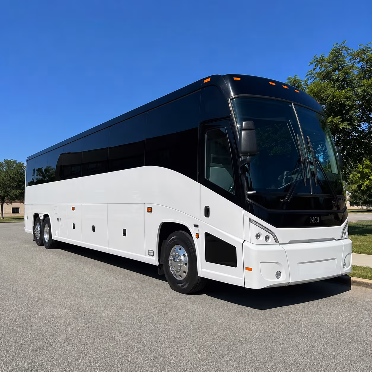 raleigh 40 passenger charter bus