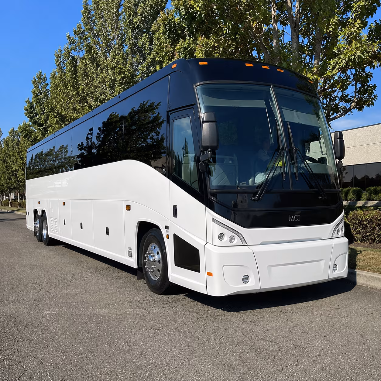 raleigh 50 passenger charter bus