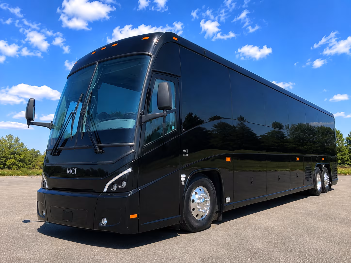 raleigh government military charter bus rental