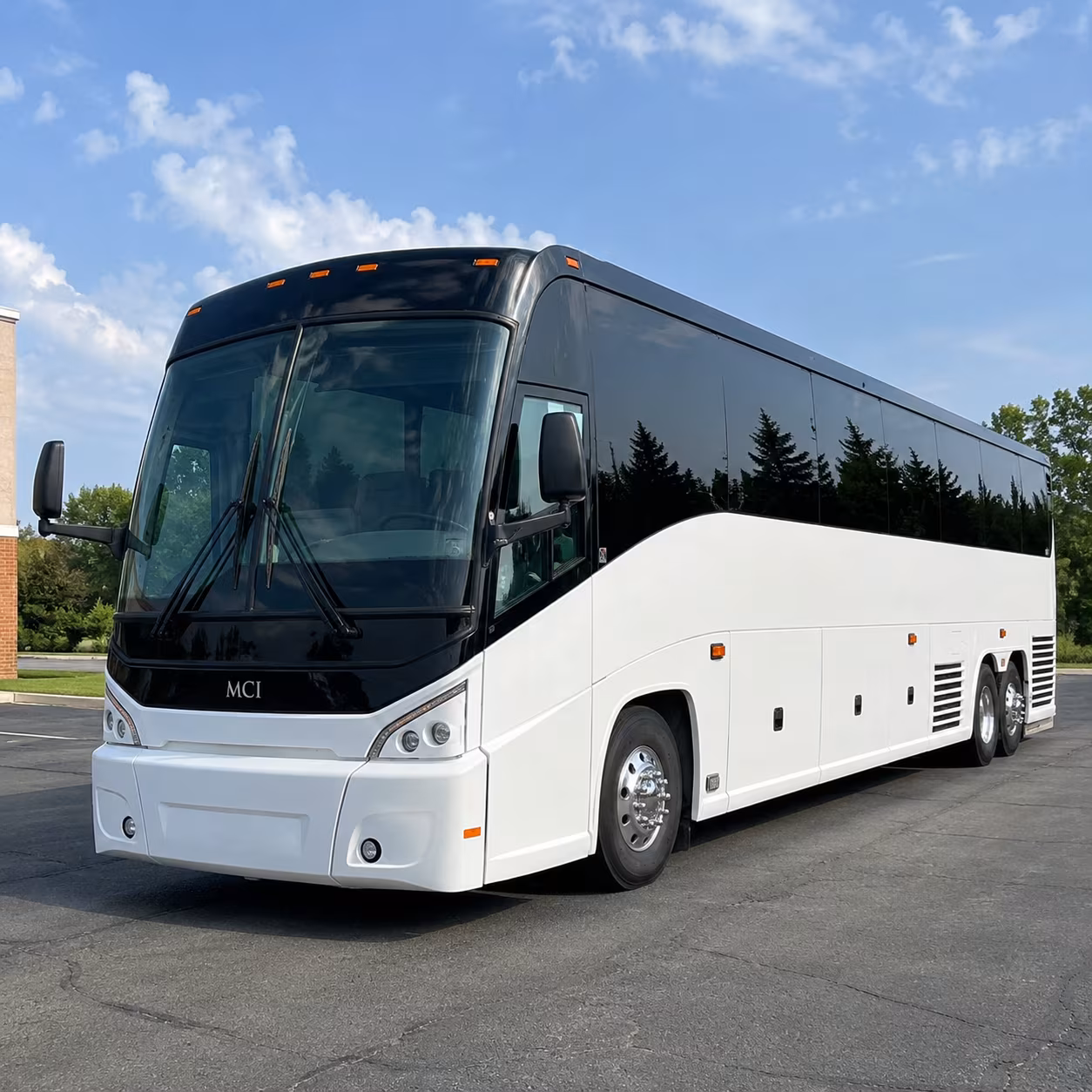 raleigh long distance charter bus rental