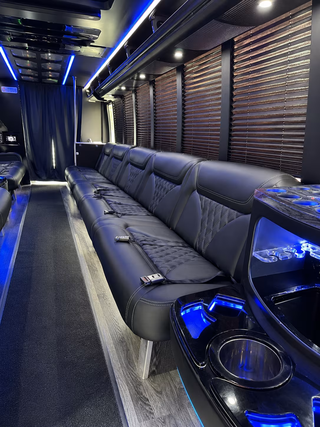 raleigh new years eve party bus rental