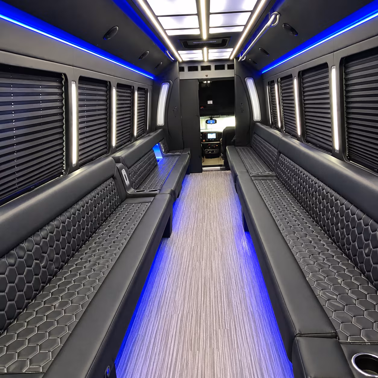 raleigh night town any party bus rental