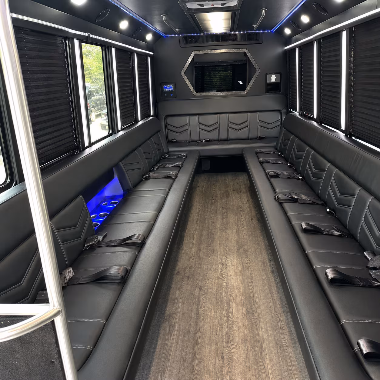 raleigh quinceanera sweet 16 party bus rental