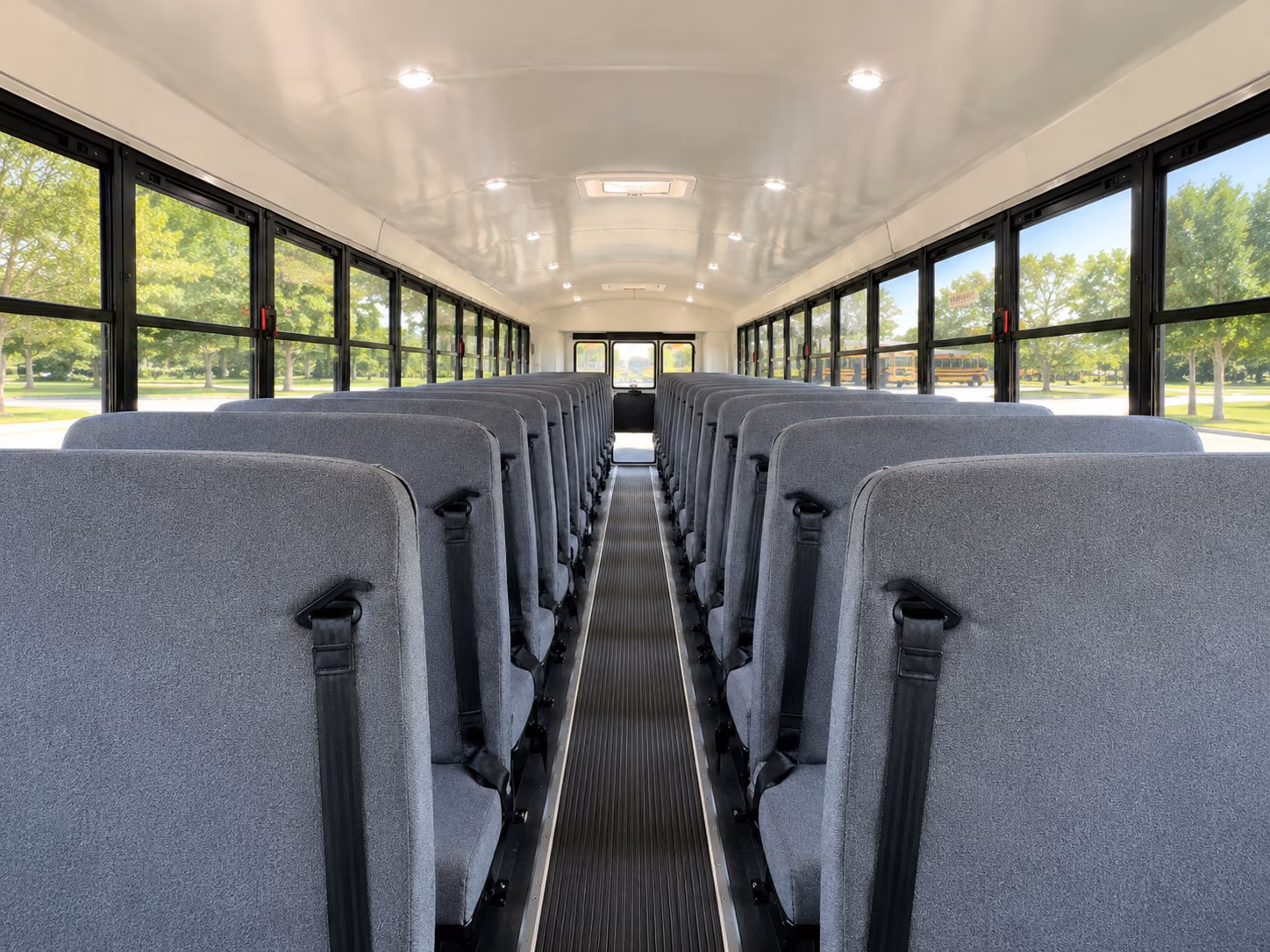 raleigh school bus inside