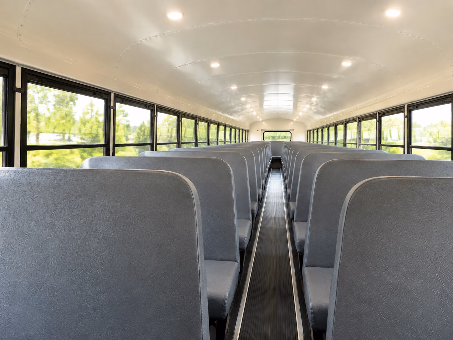 raleigh school bus interior