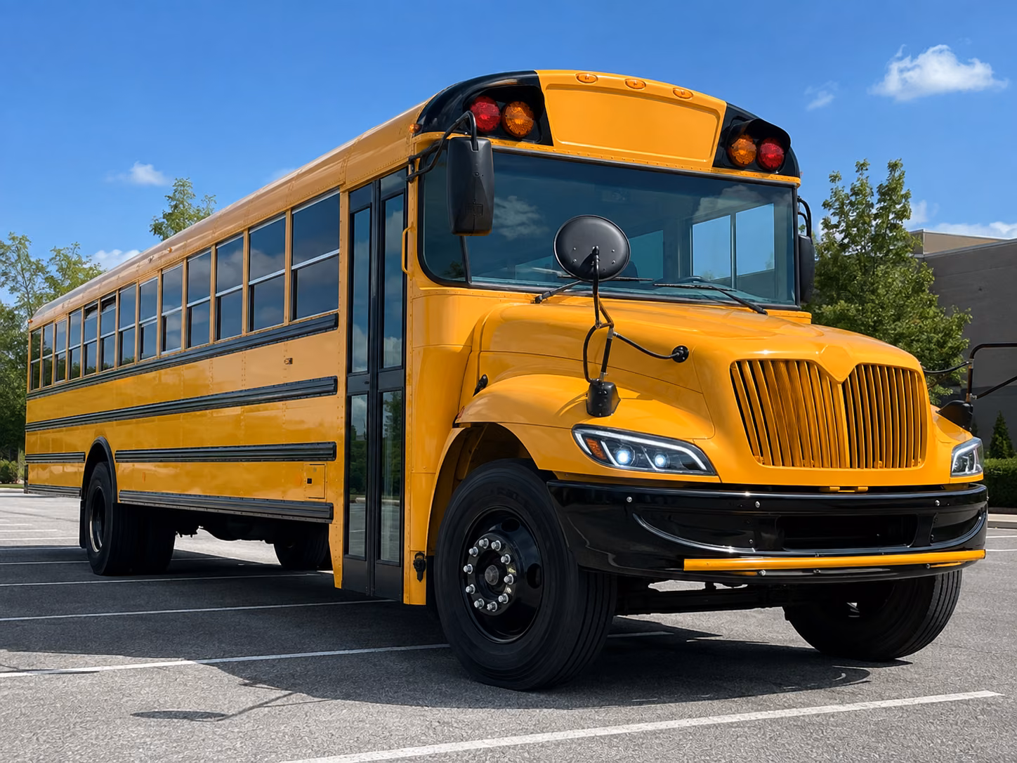 raleigh school bus